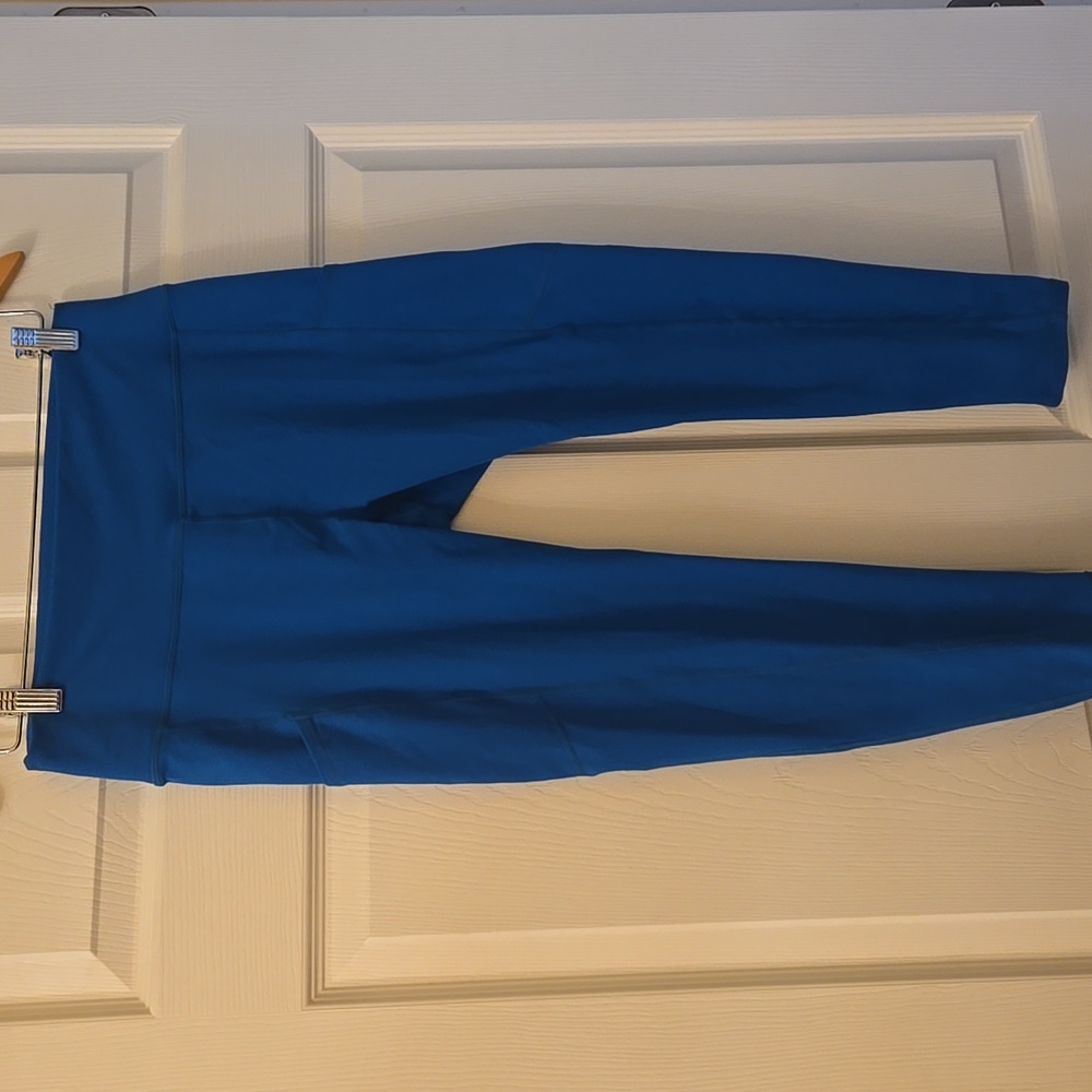 Vibrant Blue Women's Active Leggings Size L